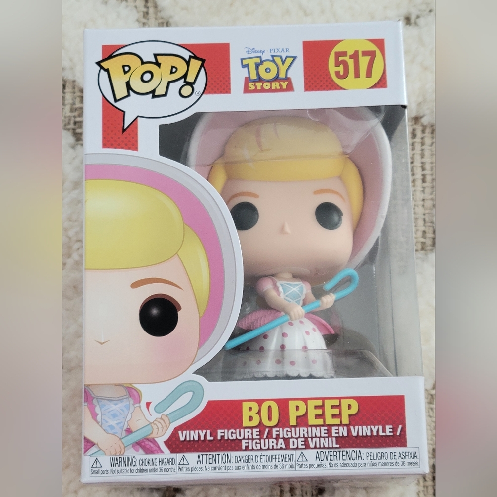 Funko Pop! Toy Story Bo Peep Vinyl Figure - Pink, Blue, White